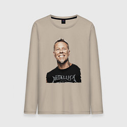 Мужской лонгслив James Alan Hetfield - Metallica leader