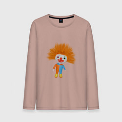 Мужской лонгслив Рыжеволосый клоун