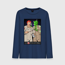 Мужской лонгслив Ghostbusters - Ray and his clone ghost