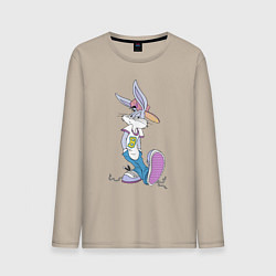 Мужской лонгслив Bugs Bunny in the sneakers