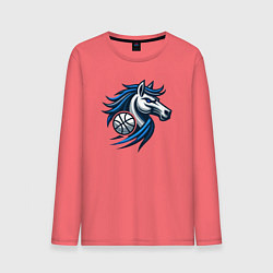 Мужской лонгслив Mavericks horse