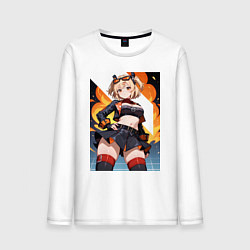 Мужской лонгслив Burnice White Zenless Zone Zero