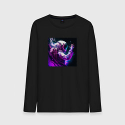 Мужской лонгслив Космос в ярких красках