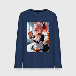 Мужской лонгслив Фейт Тамамо в костюме горничной с мягкими лапами