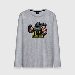 Мужской лонгслив За императора Warhammer 40k