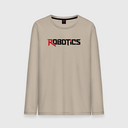 Мужской лонгслив Робототехника