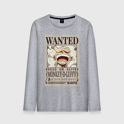 Мужской лонгслив Луффи гир 5