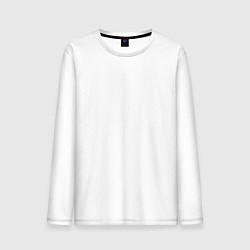 Лонгслив хлопковый мужской Дарт вейдер на стене, цвет: белый