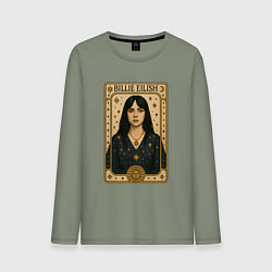 Мужской лонгслив Билли Айлиш на карте Таро