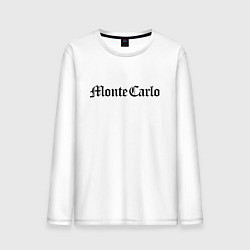 Лонгслив хлопковый мужской Monte Carlo - Monaco, цвет: белый