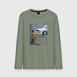 Мужской лонгслив BMW E30 немецкая классика