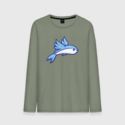 Мужской лонгслив Летучая рыбка