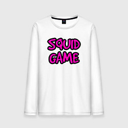 Мужской лонгслив Pink squid game