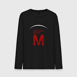Лонгслив хлопковый мужской Depeche Mode - M, цвет: черный