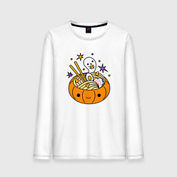 Мужской лонгслив Halloween ramen