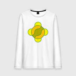 Мужской лонгслив Графический фантастический элемент