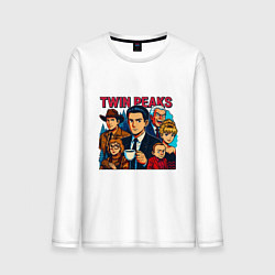 Мужской лонгслив Twin Peaks Multi
