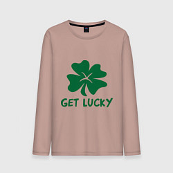 Мужской лонгслив Get lucky