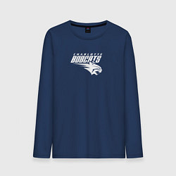 Лонгслив хлопковый мужской Charlotte Bobcats, цвет: тёмно-синий