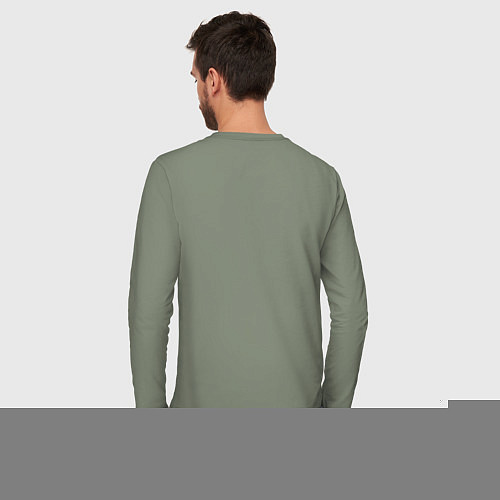 Мужской лонгслив NHL: Anaheim Ducks / Авокадо – фото 4