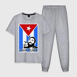 Мужская пижама Fidel: Viva, Cuba!