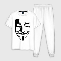 Мужская пижама Vendetta Mask