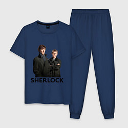 Мужская пижама Sherlock