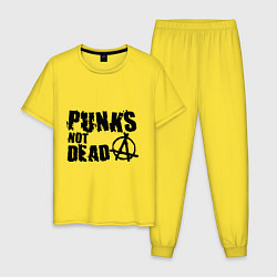 Мужская пижама Punks not dead