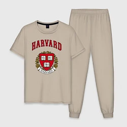 Мужская пижама Harvard university