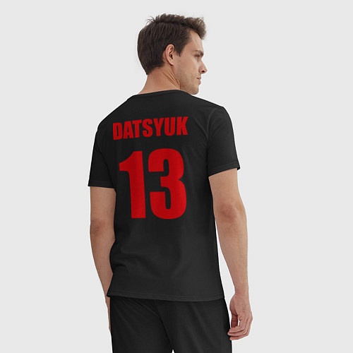 Мужская пижама Detroit Red Wings: Pavel Datsyuk / Черный – фото 4