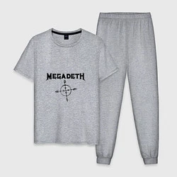 Мужская пижама Megadeth Compass