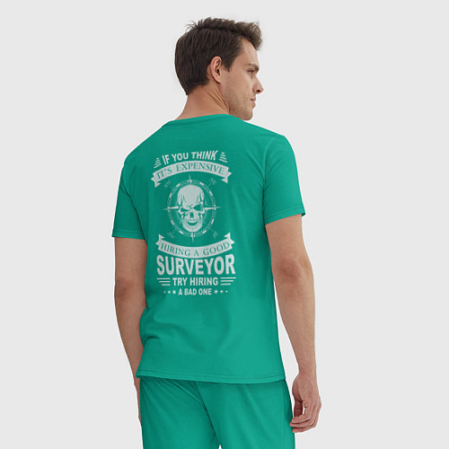 Мужская пижама It's Expensive Surveyor / Зеленый – фото 4