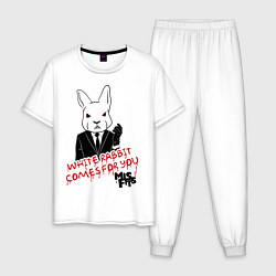 Мужская пижама Misfits: White rabbit