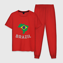 Мужская пижама Brazil Country