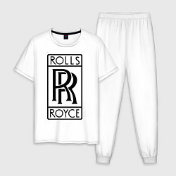 Мужская пижама Rolls-Royce logo