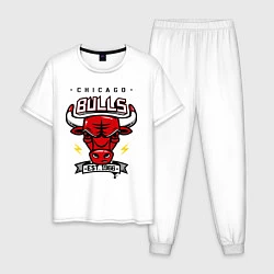 Мужская пижама Chicago Bulls est. 1966