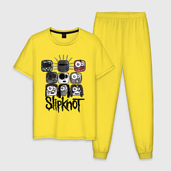 Мужская пижама Slipknot Masks