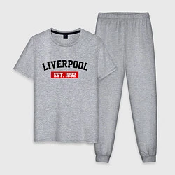 Мужская пижама FC Liverpool Est. 1892