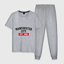 Мужская пижама FC Manchester City Est. 1880