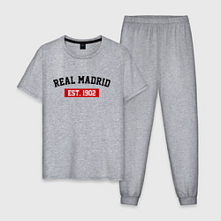 Мужская пижама FC Real Madrid Est. 1902