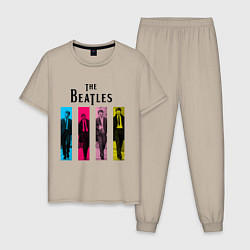 Мужская пижама Walking Beatles