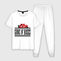 Мужская пижама Guns n Roses: rose