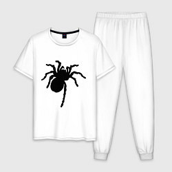 Мужская пижама Черный паук
