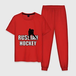 Мужская пижама Russian hockey