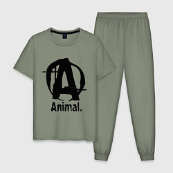 Мужская пижама Animal Logo