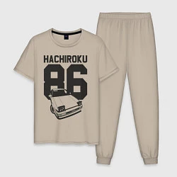 Мужская пижама Toyota AE86 Hachiroku