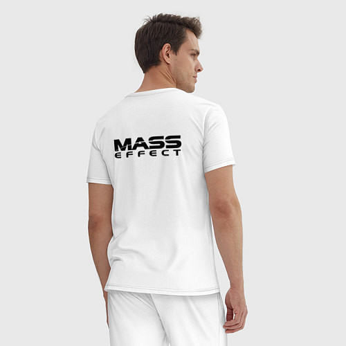 Мужская пижама Mass Effect N7 / Белый – фото 4