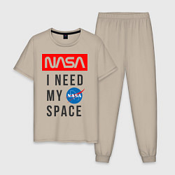 Мужская пижама Nasa i need my space