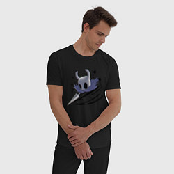 Пижама хлопковая мужская Hollow Knight, цвет: черный — фото 2