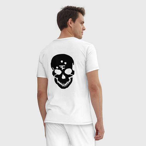 Мужская пижама Cs:go - Faze Clan Skull / Белый – фото 4